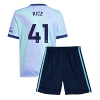 Camiseta Arsenal Declan Rice #41 Tercera Equipación Replica 2024-25 para niños mangas cortas (+ Pantalones cortos)